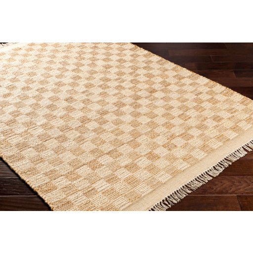 Darby Checkered Jute Rug 0-patterned rugs Surya