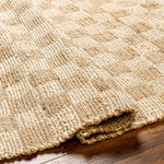 Darby Checkered Jute Rug 0-patterned rugs Surya