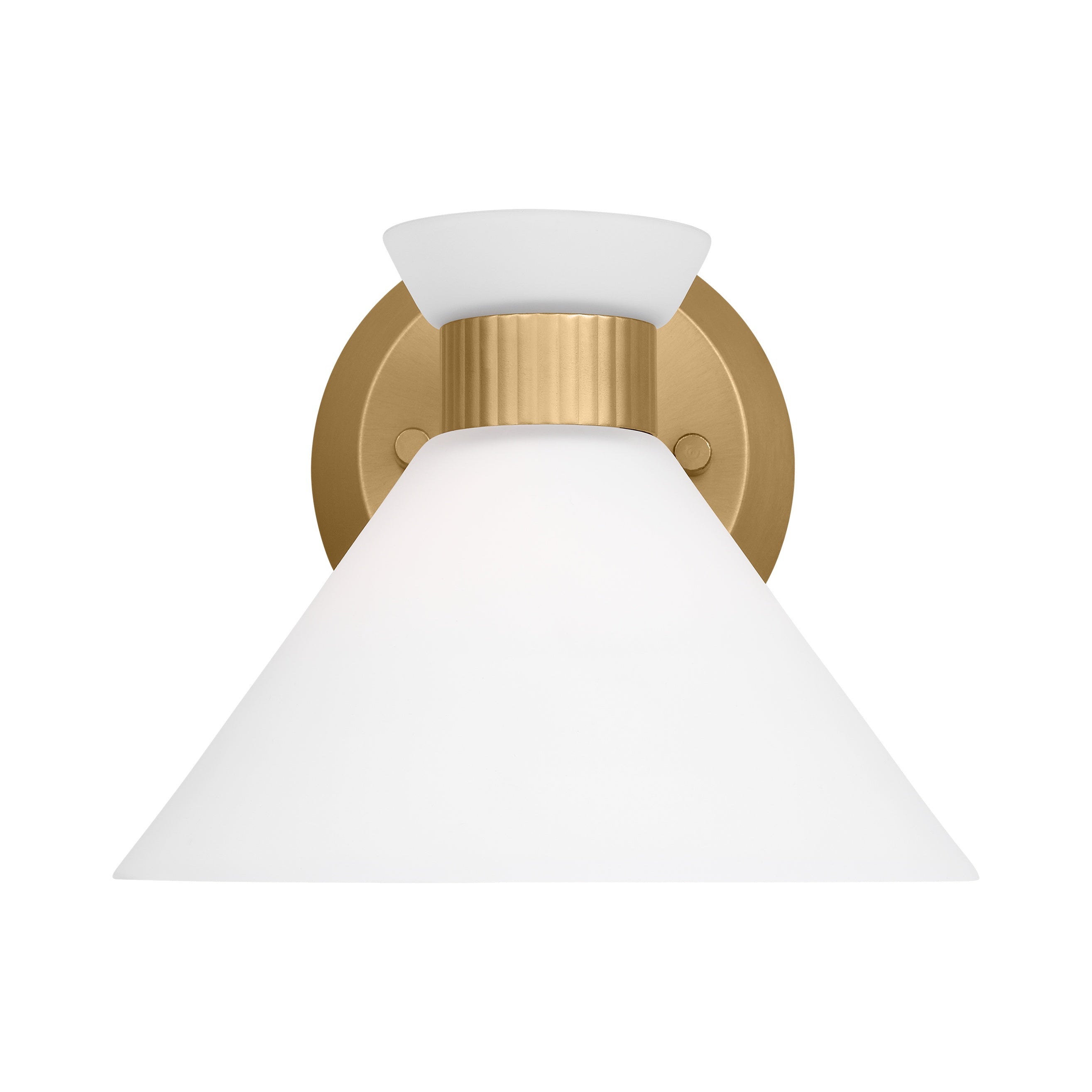 Belcarra Small Sconce LIGHTING - sconce Visual Comfort Satin Brass