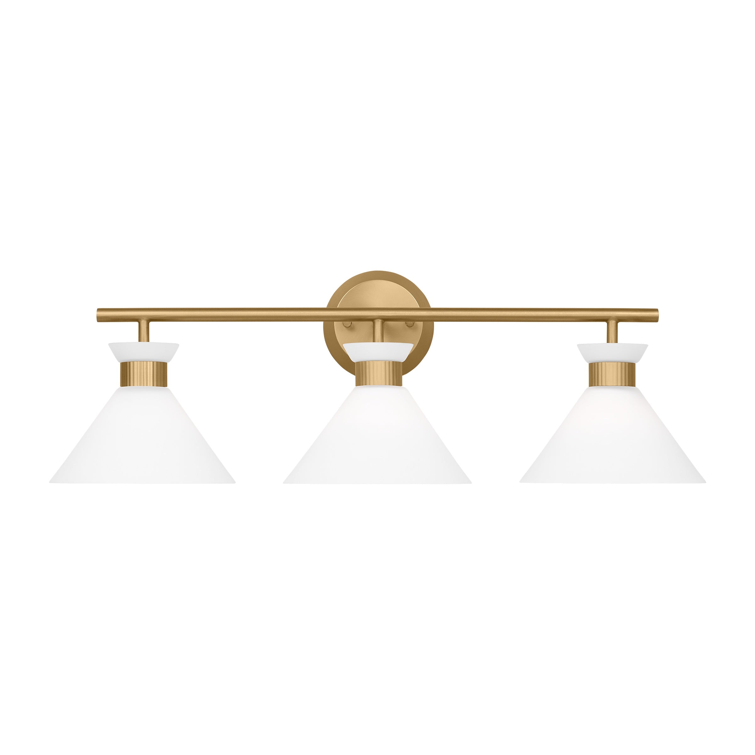Belcarra 3 - Light Bath LIGHTING - vanity Visual Comfort Satin Brass