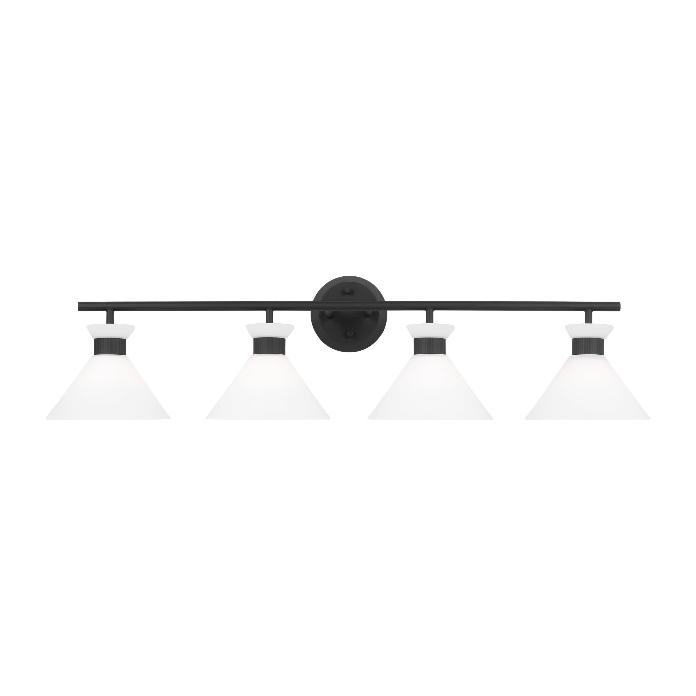 Belcarra 4 - Light Bath LIGHTING - vanity Visual Comfort Midnight Black