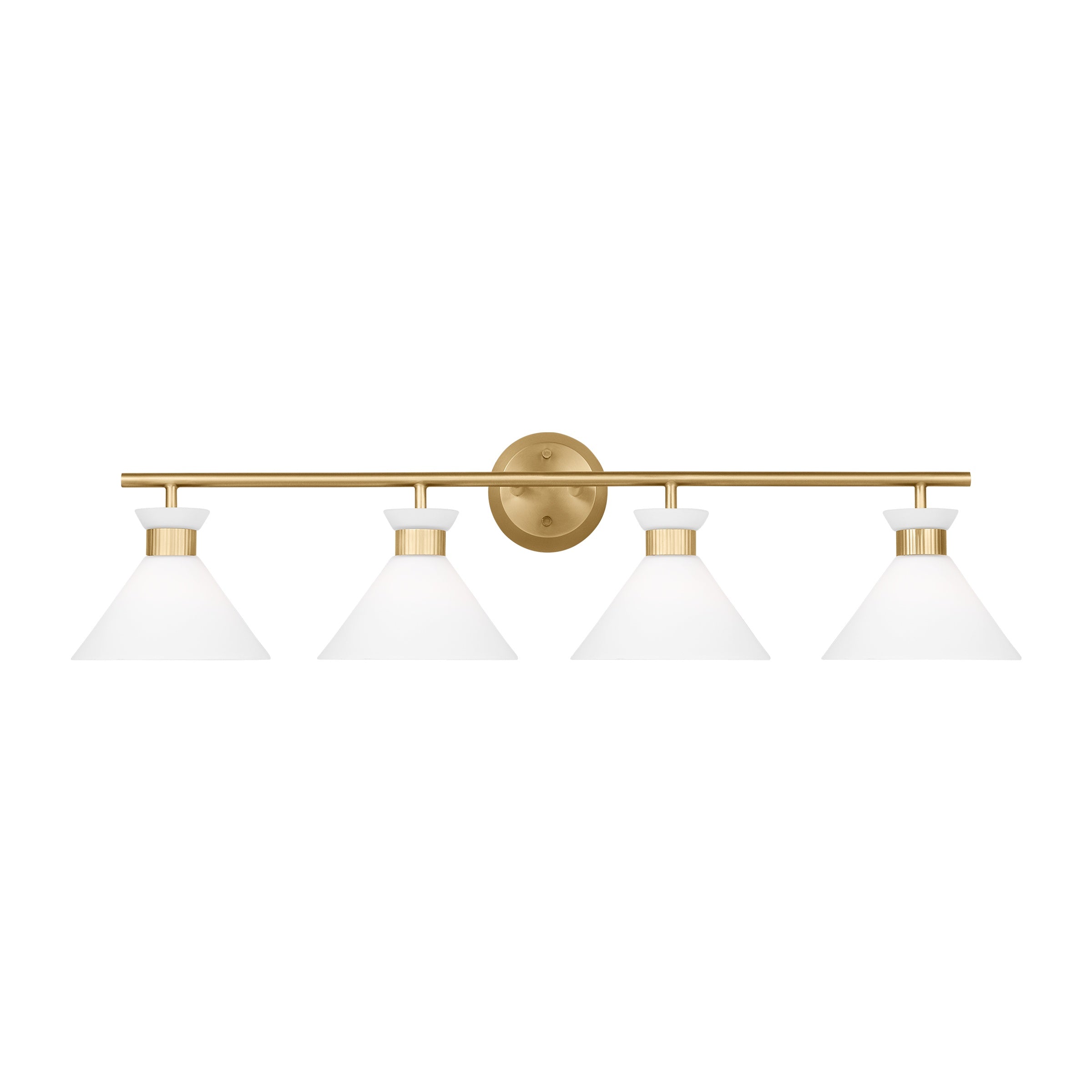 Belcarra 4 - Light Bath LIGHTING - vanity Visual Comfort Satin Brass