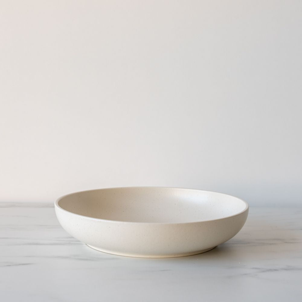 Ceramic Vanilla Serving Bowl bowl David Shaw Pasta Serving Bowl