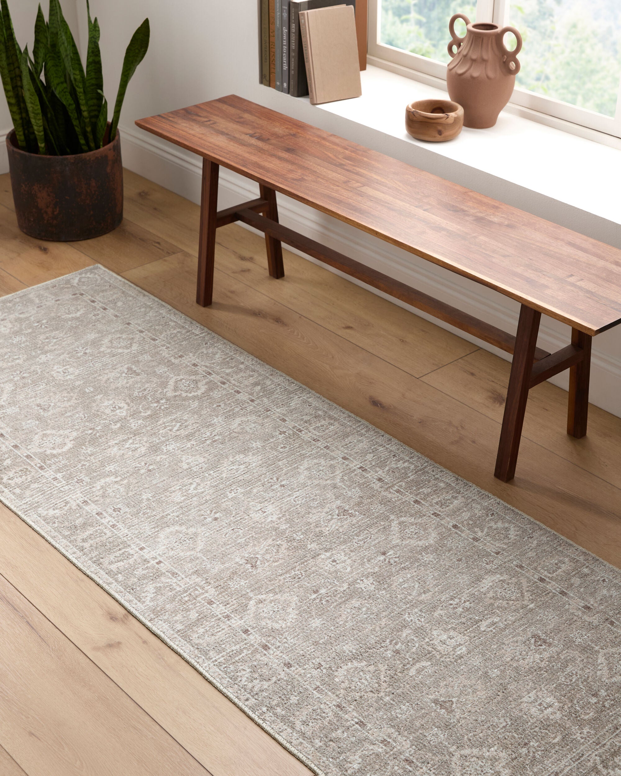 Collins Avenue Taupe Rug RUGS - synthetic Surya