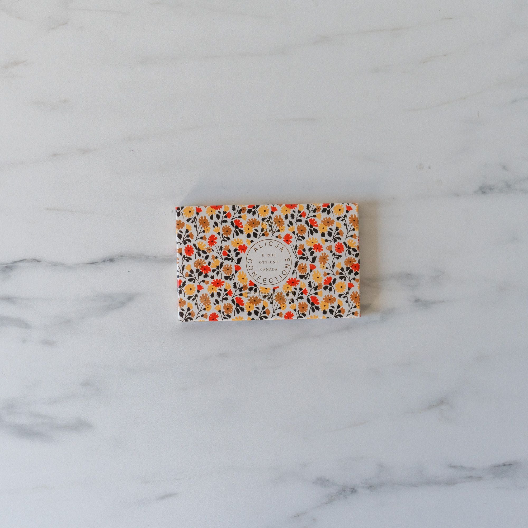 Postcard Chocolate Bar - London Fog chocolate Alicja Confections (Faire)