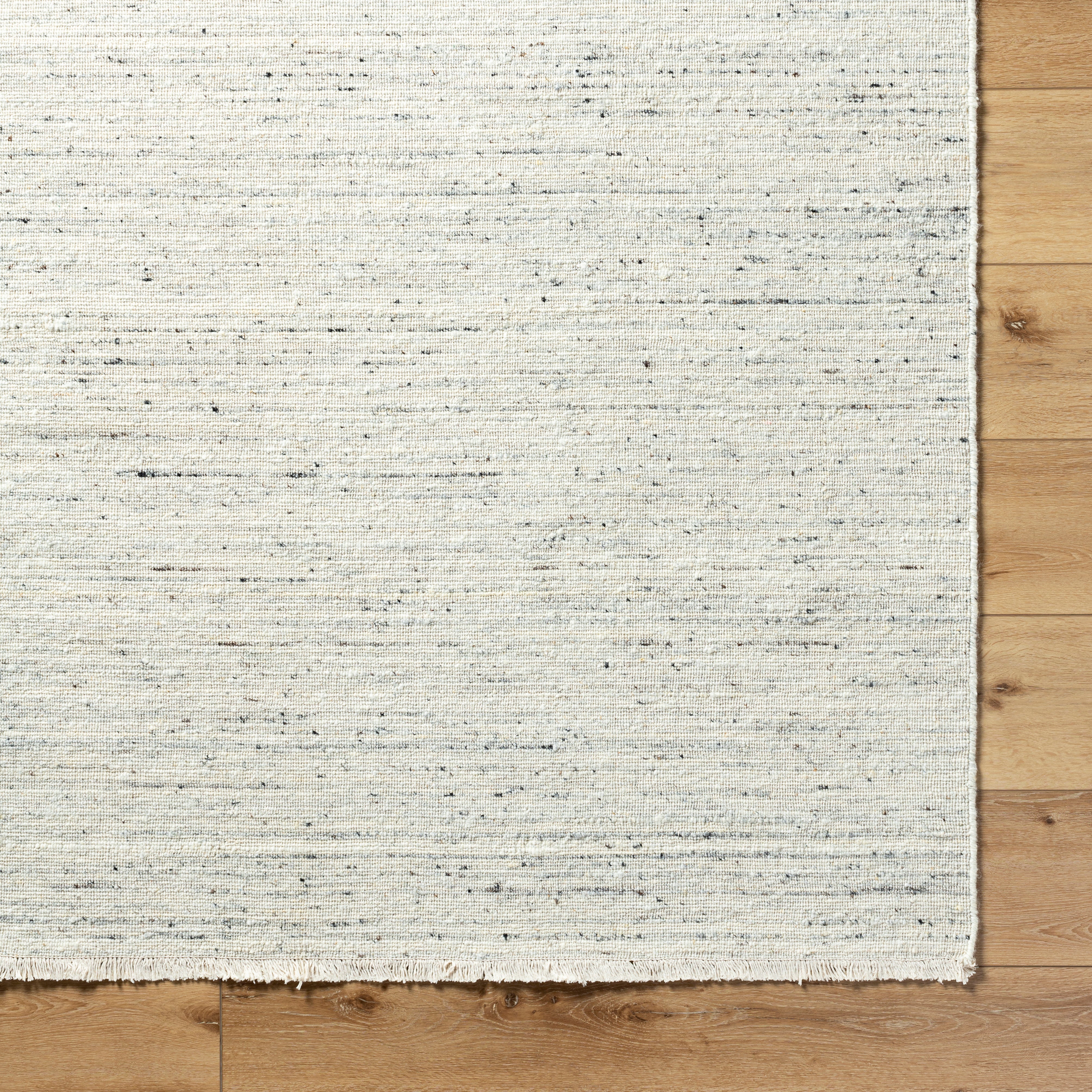 Hampton Ivory / Silver Rug RUGS - wool Surya