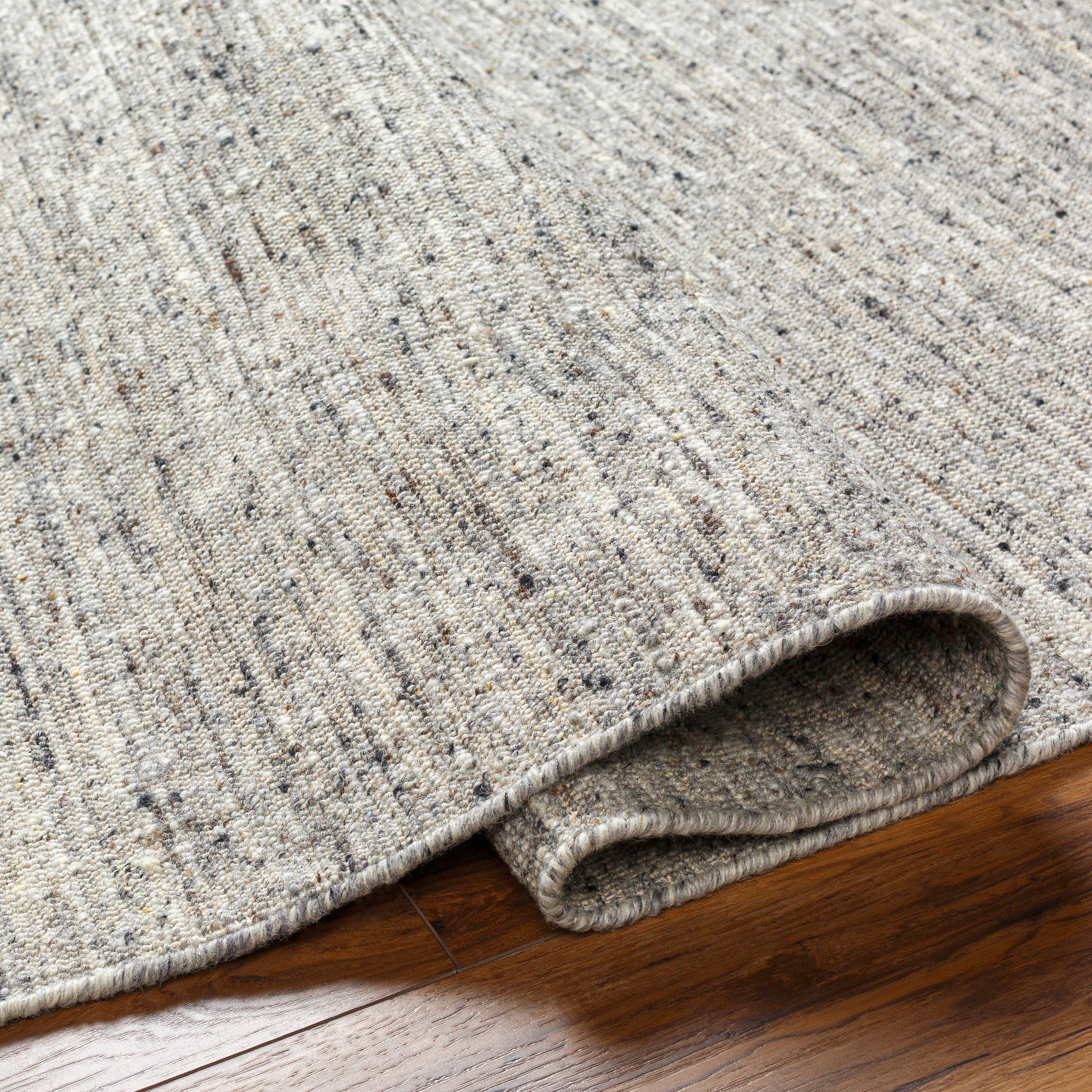 Hampton Grey / Slate Rug RUGS - wool Surya