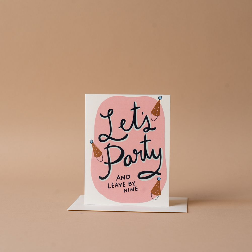 Let's Party Birthday Card greeting card Inkwell Cards (Faire)