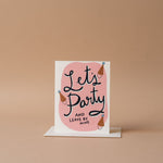 Let's Party Birthday Card greeting card Inkwell Cards (Faire)