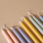 Classic Beeswax Taper Candles candle Mo&Co Home (Faire)