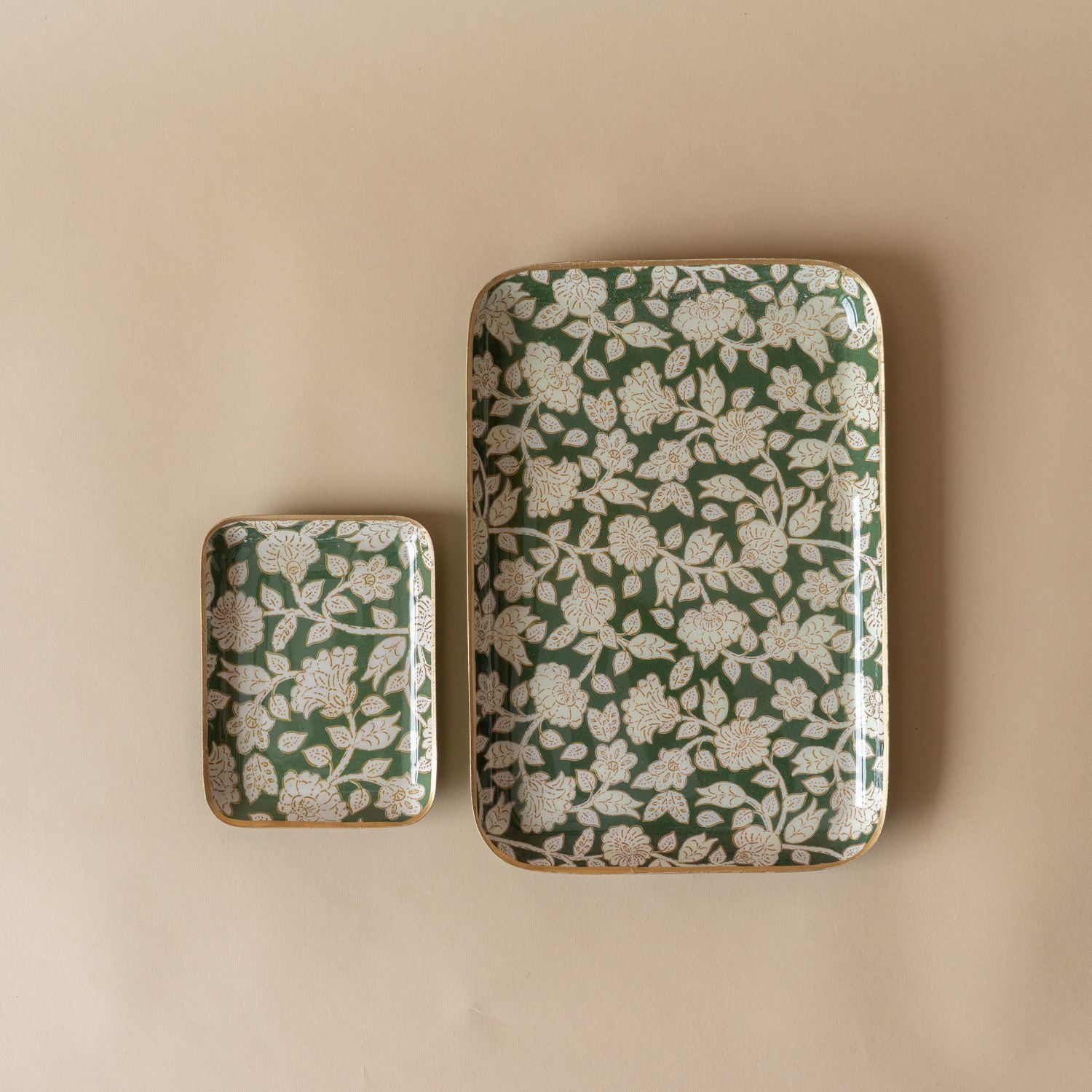 Wildflowers Enamelled Tray tray Bonheur du Jour (Faire)