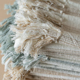 Latte Stripe Hammam Bath Towel towel Indaba