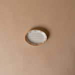 Floral Stoneware Soap Dish soap dish Tranquillo (DYA)