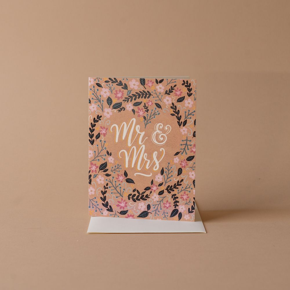 Mr. & Mrs. Celebration Card greeting card Inkwell Cards (Faire)