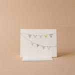 Thank You Bunting Card greeting card Inkwell Cards (Faire)