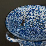 Vintage Splatter Enamelware Colander VINTAGE - colander Rug & Weave