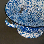 Vintage Splatter Enamelware Colander VINTAGE - colander Rug & Weave
