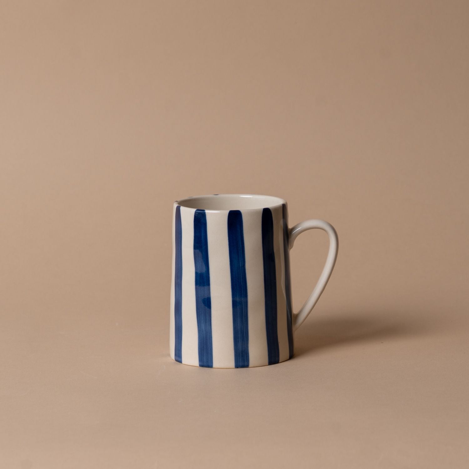 Hand-Painted Stripe Mug - Rug & Weave