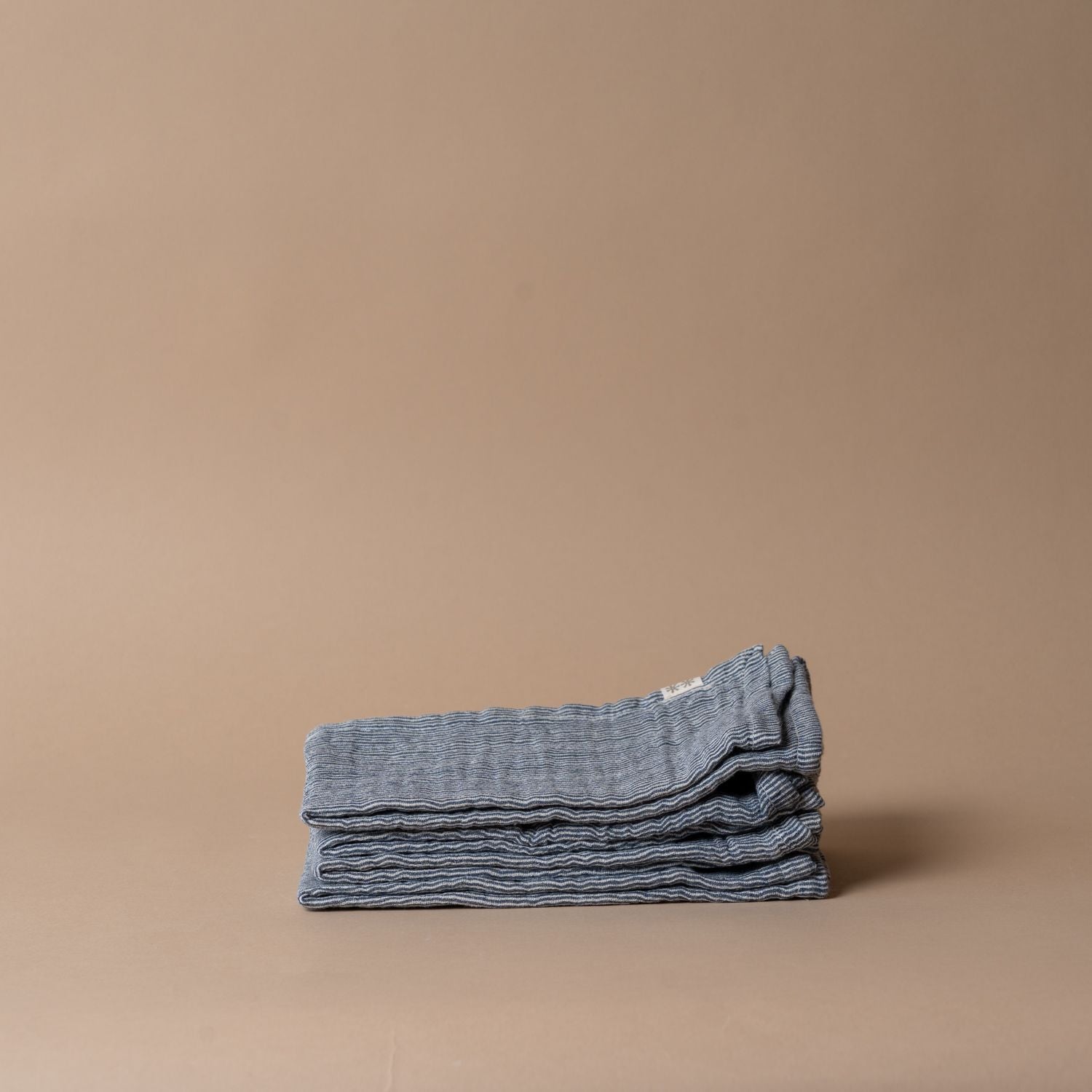 Blue Stripe Double Cloth Napkin - Rug & Weave