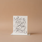 Love Is Patient Card greeting card Inkwell Cards (Faire)