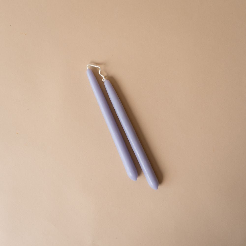 Classic Beeswax Taper Candles candle Mo&Co Home (Faire) Lavender