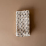 Neutral Floral Pattern Napkin Set napkin set Creative Co-op (DYA)