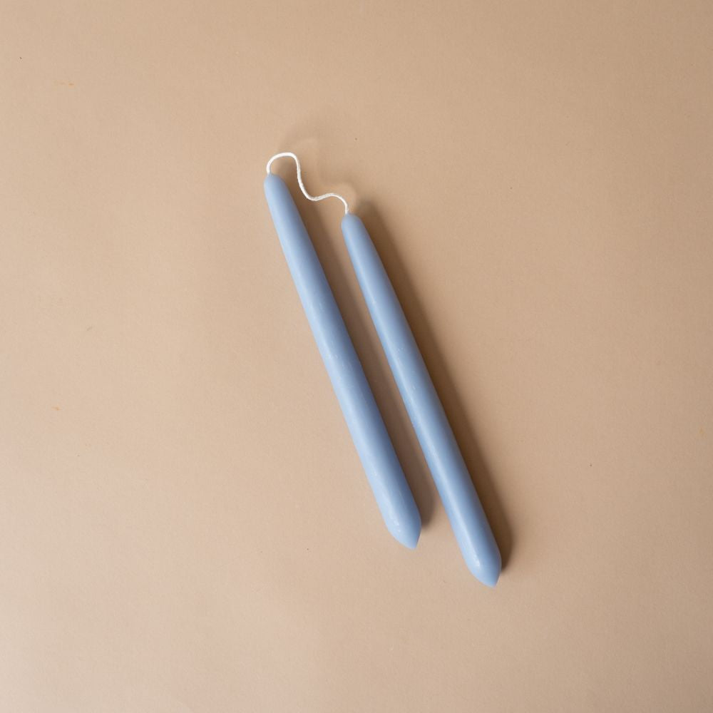 Classic Beeswax Taper Candles candle Mo&Co Home (Faire) Bluebell