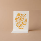 Gold Wheat Greeting Card greeting card Inkwell Cards (Faire)
