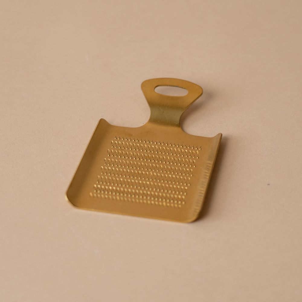 Gold Finish Ginger Grater ginger grater Tranquillo (DYA)