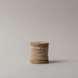 Velvet Ribbon on Wooden Spool CHRISTMAS 2025 Creative Co-op (DYA) Eggnog