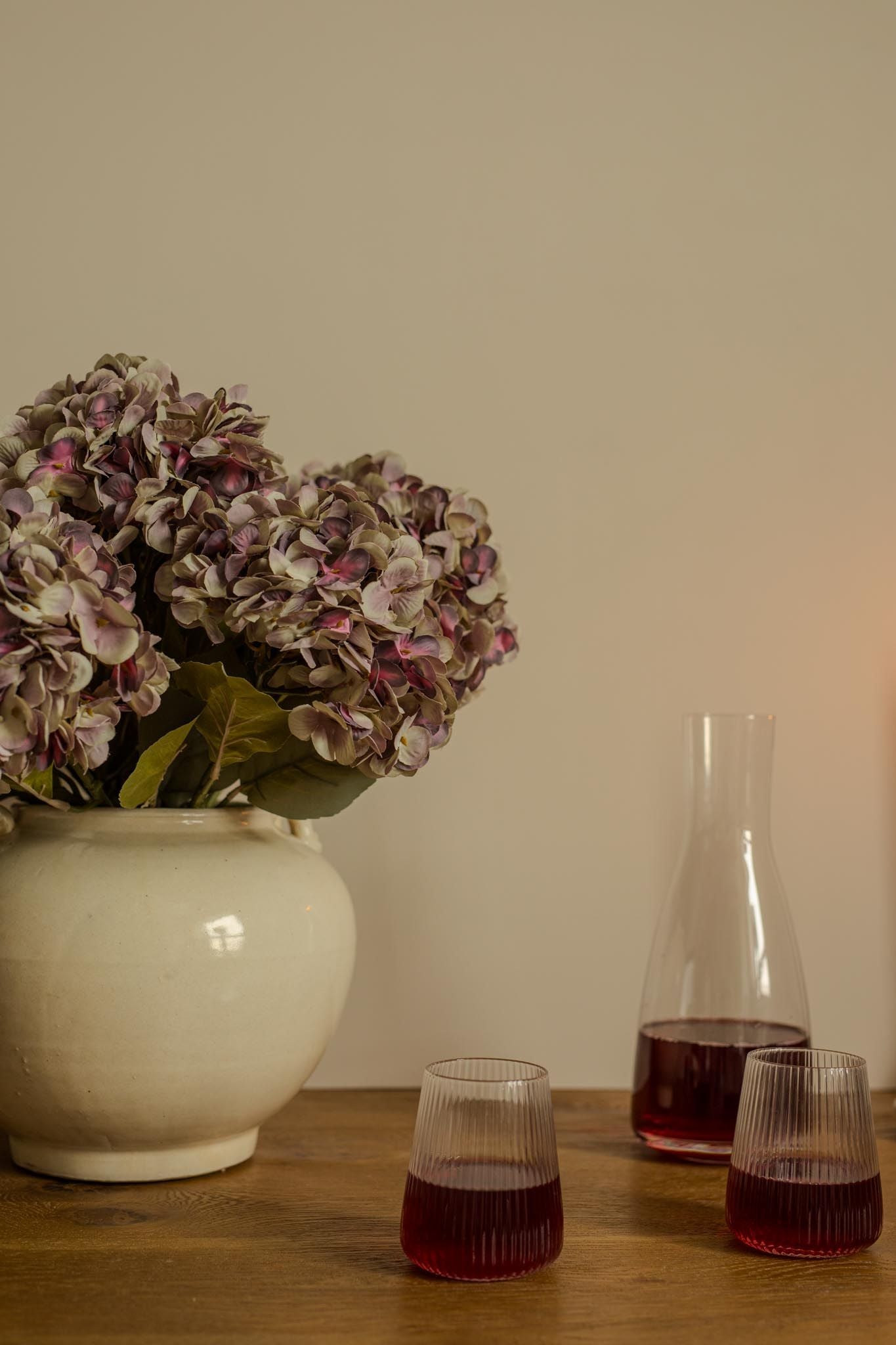 Ribbed Wine Glass wine glass Abbott Collection