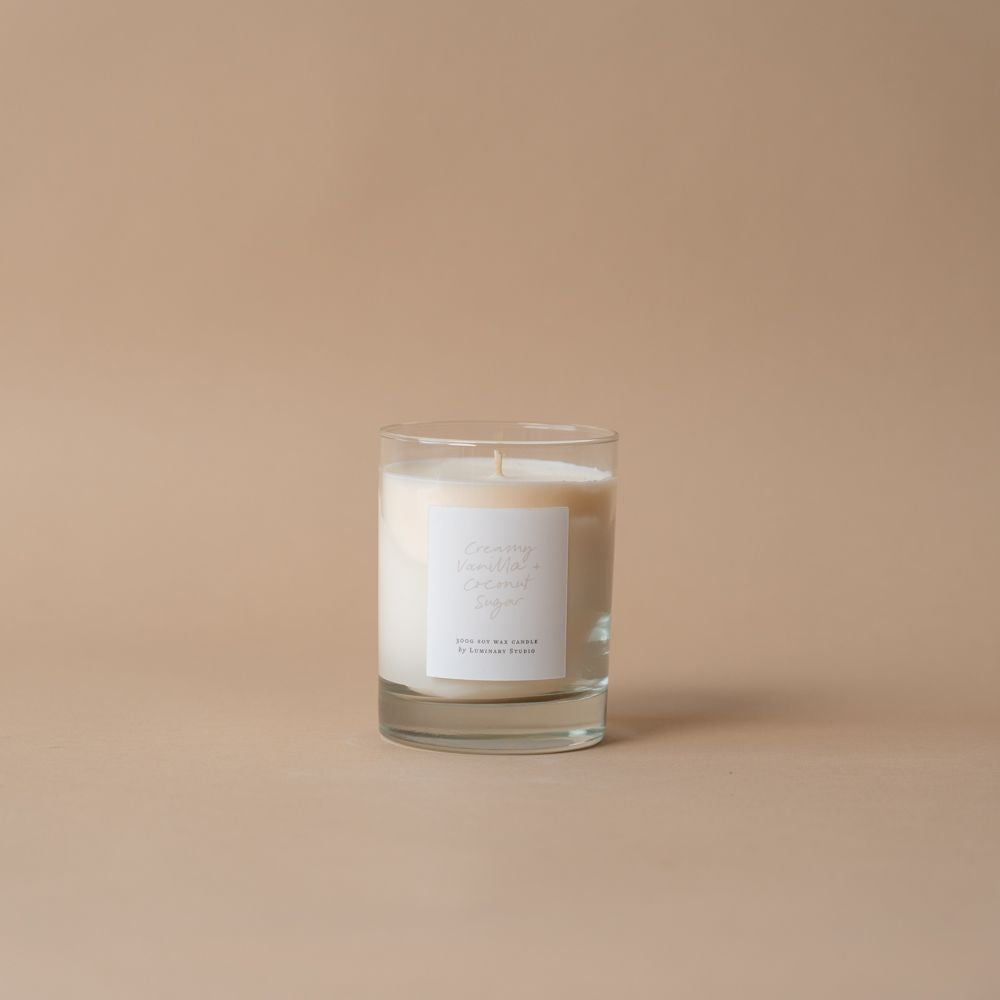 Creamy Vanilla & Coconut Sugar Candle by Luminary Emporium - Rug & Weave