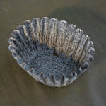 Vintage Pleated Enamelware Dish 0-VINTAGE - bowl Rug & Weave