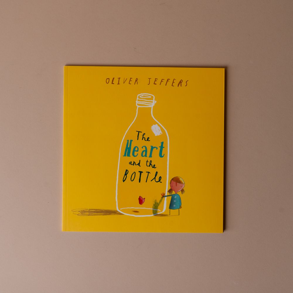 "The Heart and the Bottle" by Oliver Jeffers FINNBIRD - book Raincoast Books