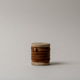 Velvet Ribbon on Wooden Spool CHRISTMAS 2025 Creative Co-op (DYA) Cinnamon