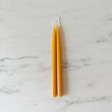 Classic 12" Taper Candles candle set Old Country Design (ShopZio) Honey