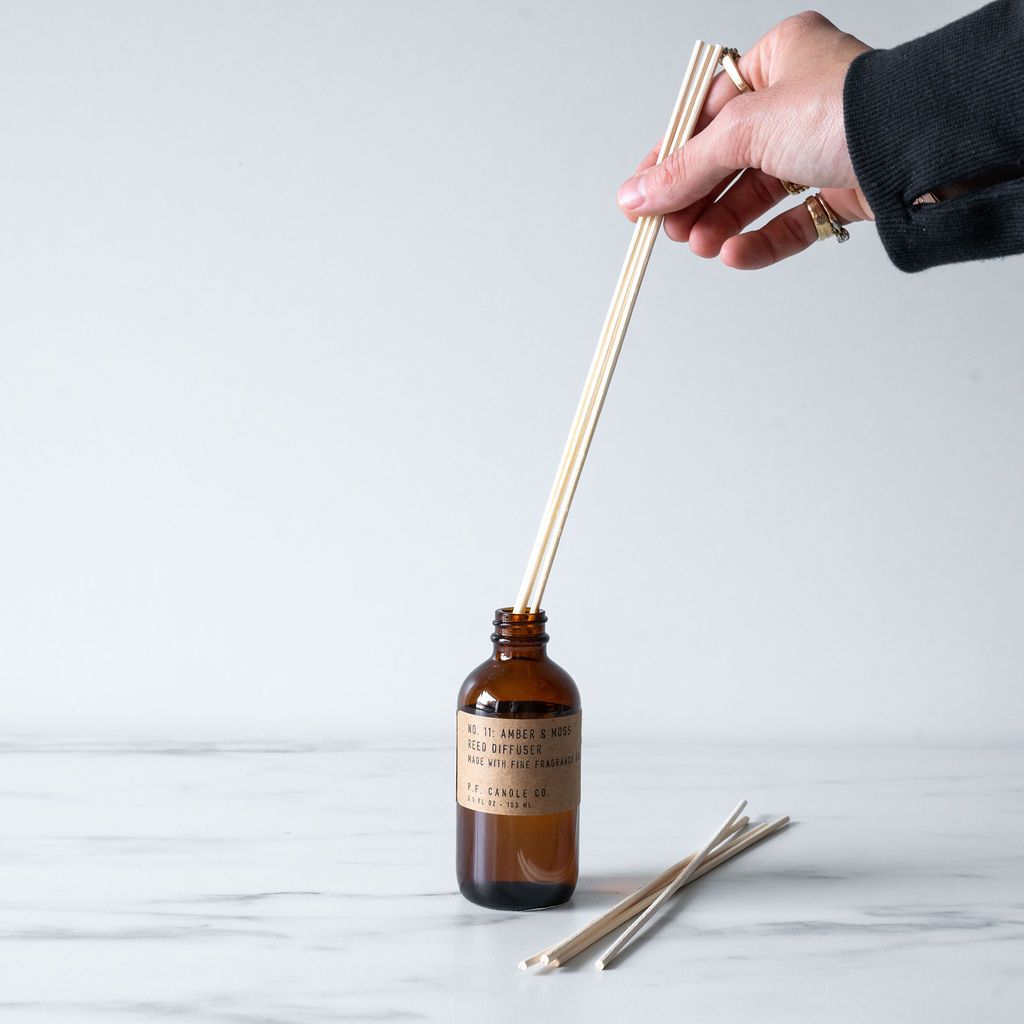 Amber & Moss Reed Diffuser diffuser P.F. Candle Co. (Faire)