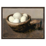 "Fresh Eggs Still Life" Framed Art Print ARTWORK - framed print Celadon Art