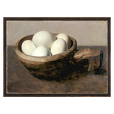 "Fresh Eggs Still Life" Framed Art Print ARTWORK - framed print Celadon Art
