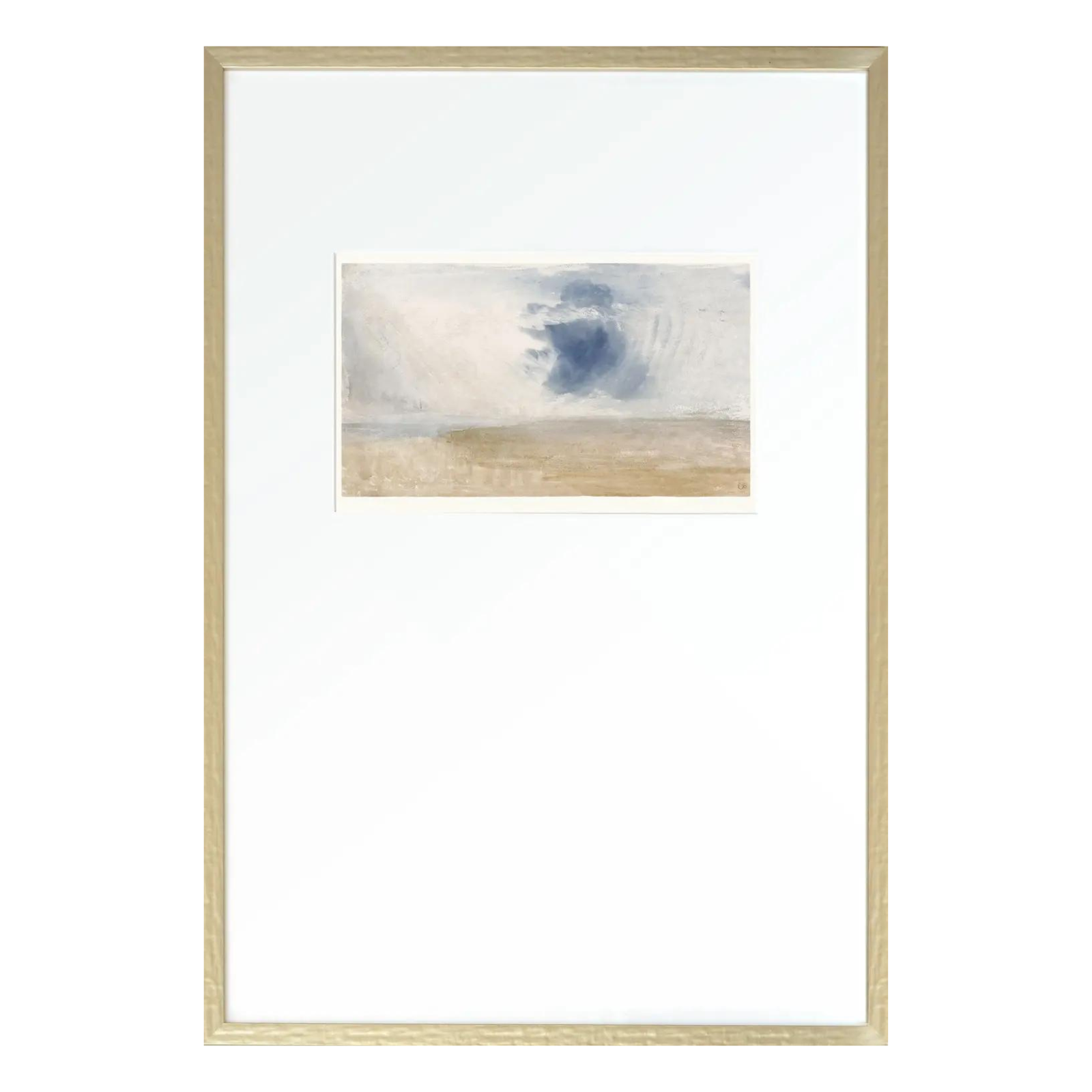 "Cobalt Horizon III" Framed Art Print ARTWORK - framed print Celadon Art