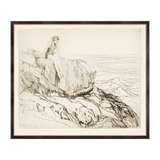 "Rocky Ledge" Framed Art Print ARTWORK - framed print Celadon Art