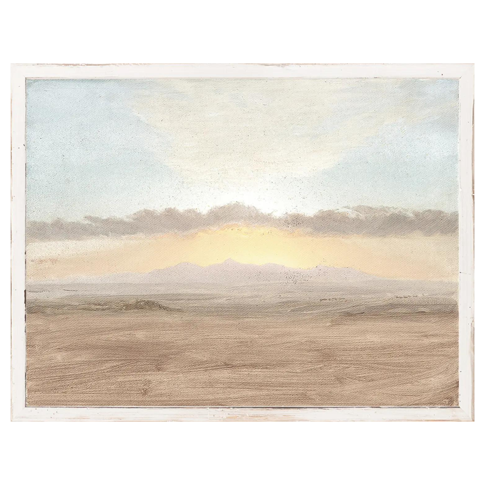 "Sunset Fields Petite Scape” Framed Art Print 1-ARTWORK - framed print Celadon Art