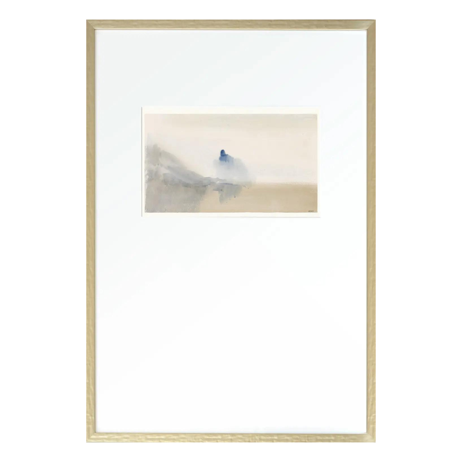 "Cobalt Horizon I" Framed Art Print ARTWORK - framed print Celadon Art