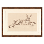 "Rabbit Running" Framed Art Print ARTWORK - framed print Celadon Art