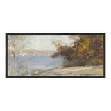 "Lakeside Stroll" Framed Art Print ARTWORK - framed print Celadon Art