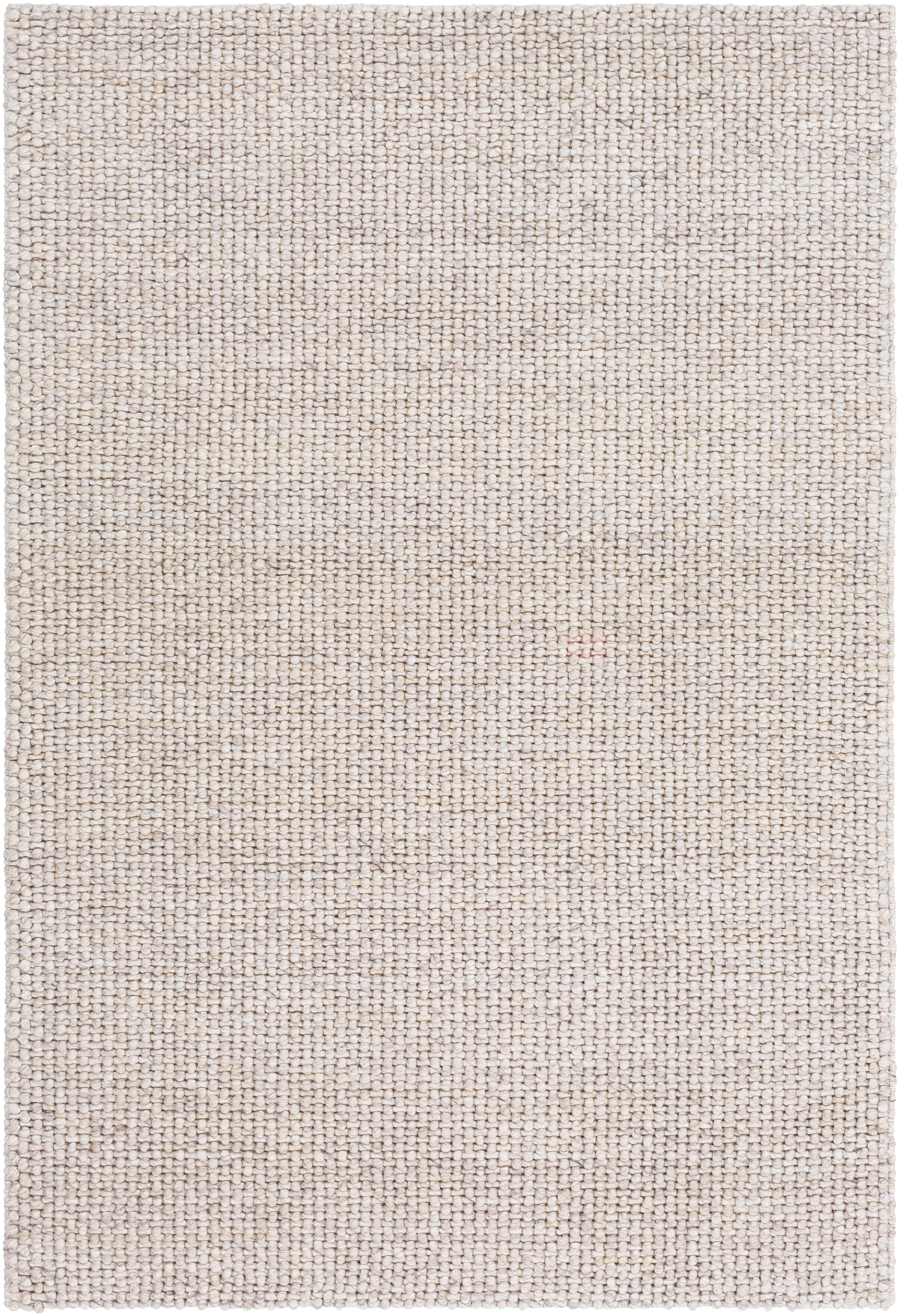 Lucy Light Grey Handwoven Rug RUGS - wool Surya