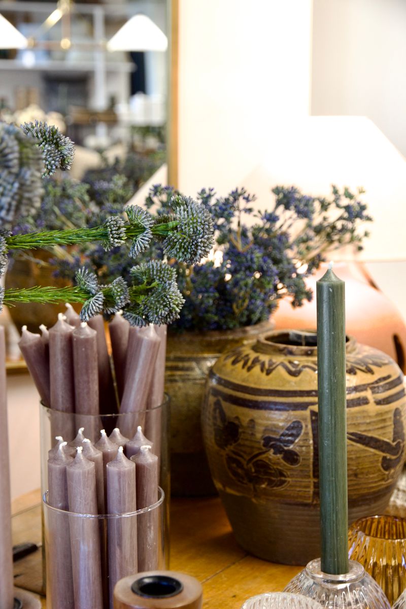 Classic 10" Taper Candles candle Old Country Design (ShopZio)