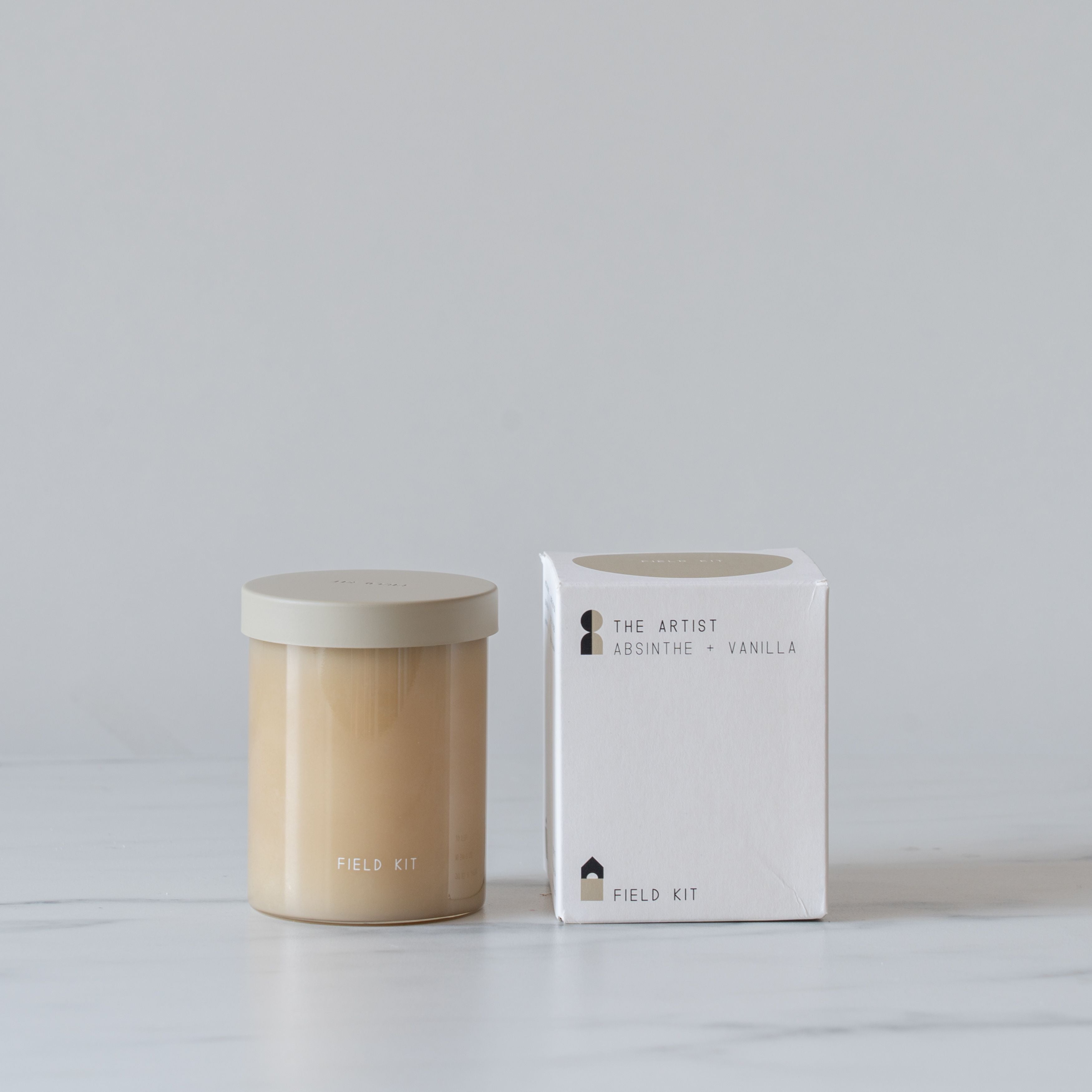 "The Artist" Glass Candle by Field Kit candle Field Kit (Faire)