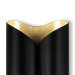 Coil Metal Sconce Large (Black and Gold) Wall Sconces Regina Andrew