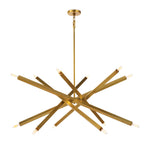 Viper Chandelier (Natural Brass) Chandelier Regina Andrew